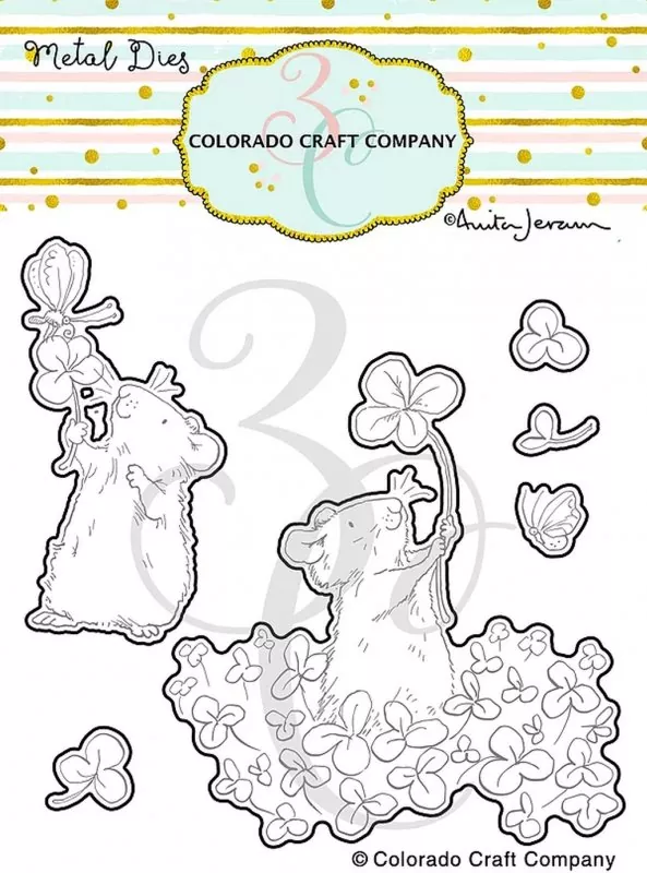 4 Leaf Clover Stanzen Colorado Craft Company by Anita Jeram