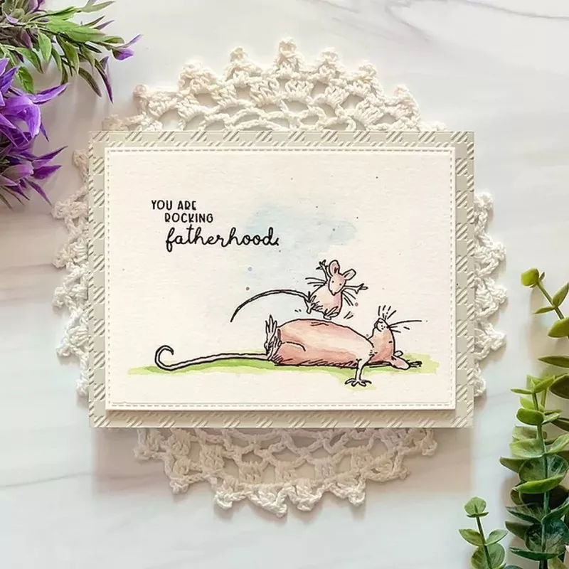 For Dad Clear Stamps Colorado Craft Company by Anita Jeram 1