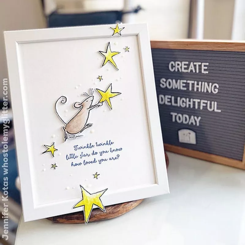 Twinkle Little Star Clear Stamps Colorado Craft Company by Anita Jeram 2