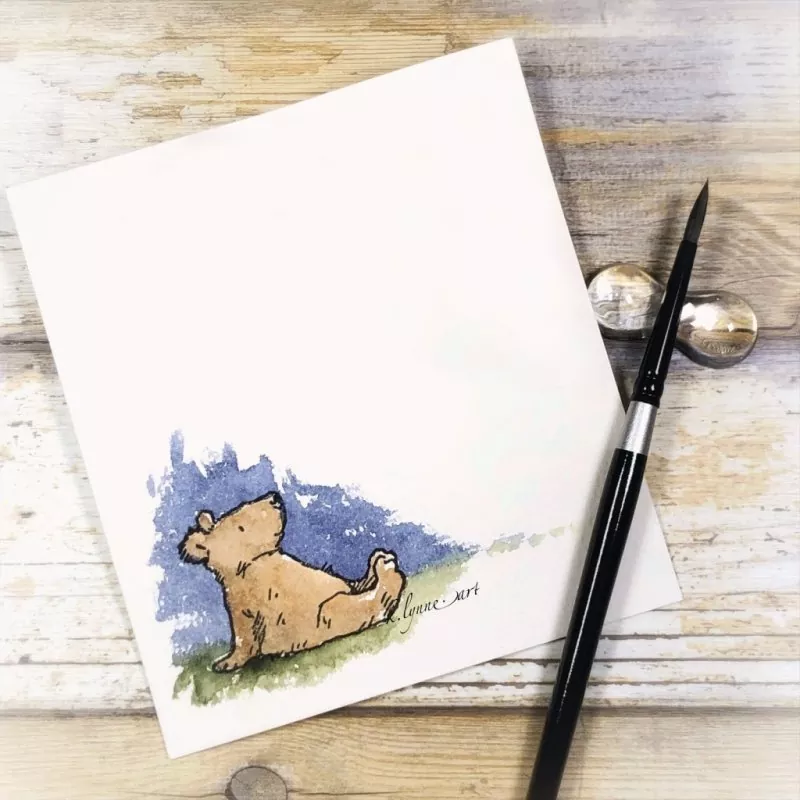 Well Loved Mini Clear Stamps Colorado Craft Company by Anita Jeram 1