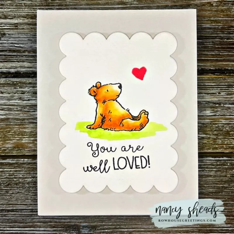 Well Loved Mini Clear Stamps Colorado Craft Company by Anita Jeram 2