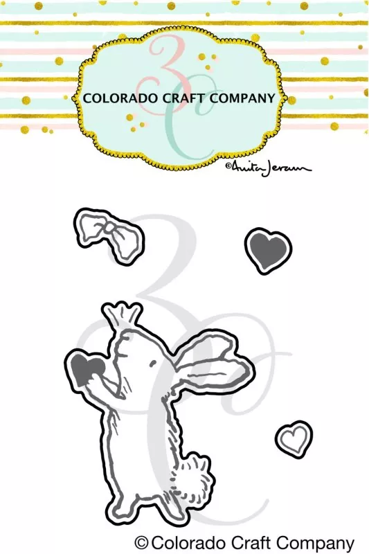 For You Bunny Mini Stanzen Colorado Craft Company by Anita Jeram