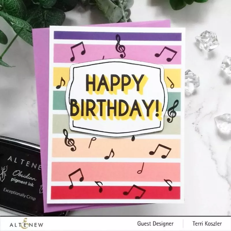 Happy Birthday to You clearstamps altenew 1