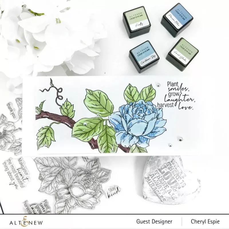 Build-A-Garden: Magnificent Branch Bundle Clear Stamps + Stencils + Brush Altenew 2