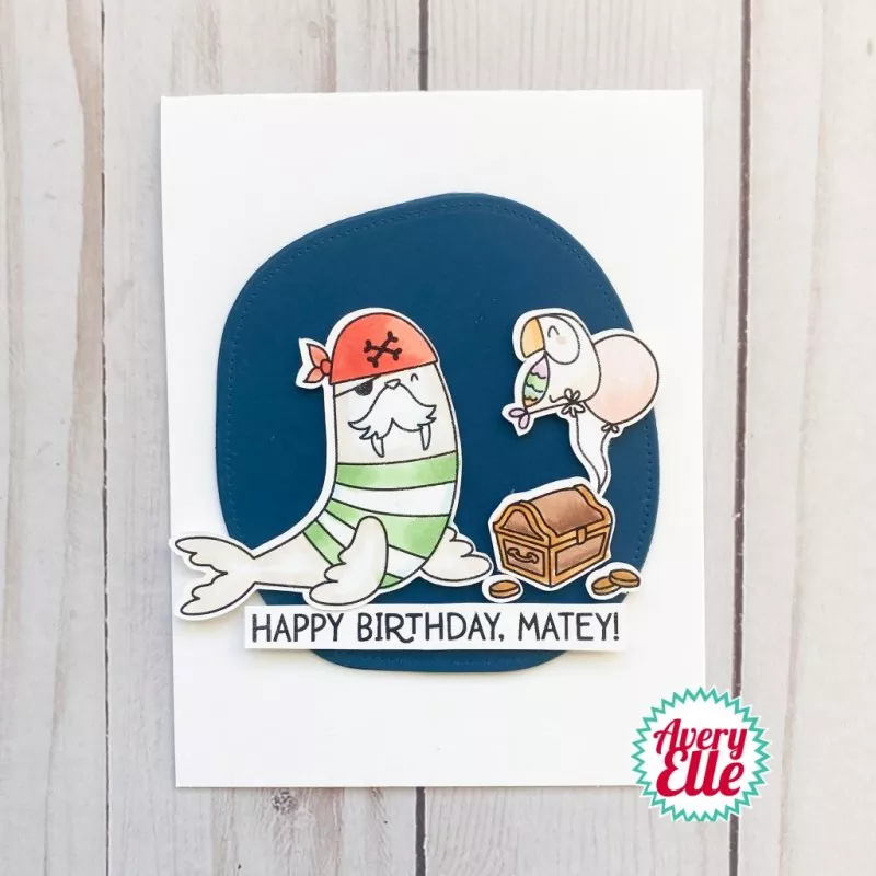 Ahoy, Matey avery elle clear stamps 2