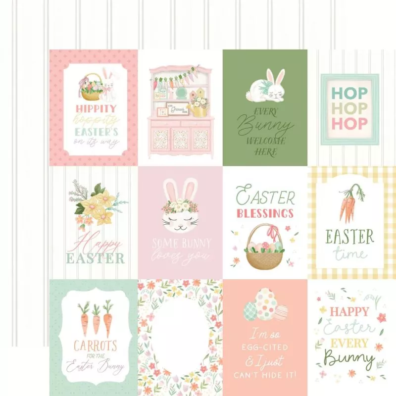 Carta Bella Here Comes Easter 6x6 inch paper pad 2