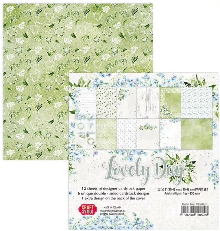 Lovely Day 12"x12" Paper Pack Craft & You Design