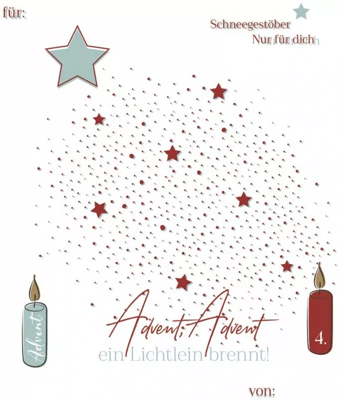 Advent Advent Alexandra RENKE Clear Stamps 1