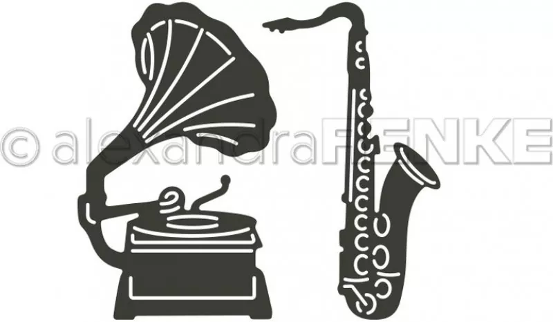 D AR Mk0001 RENKE grammophon saxophon