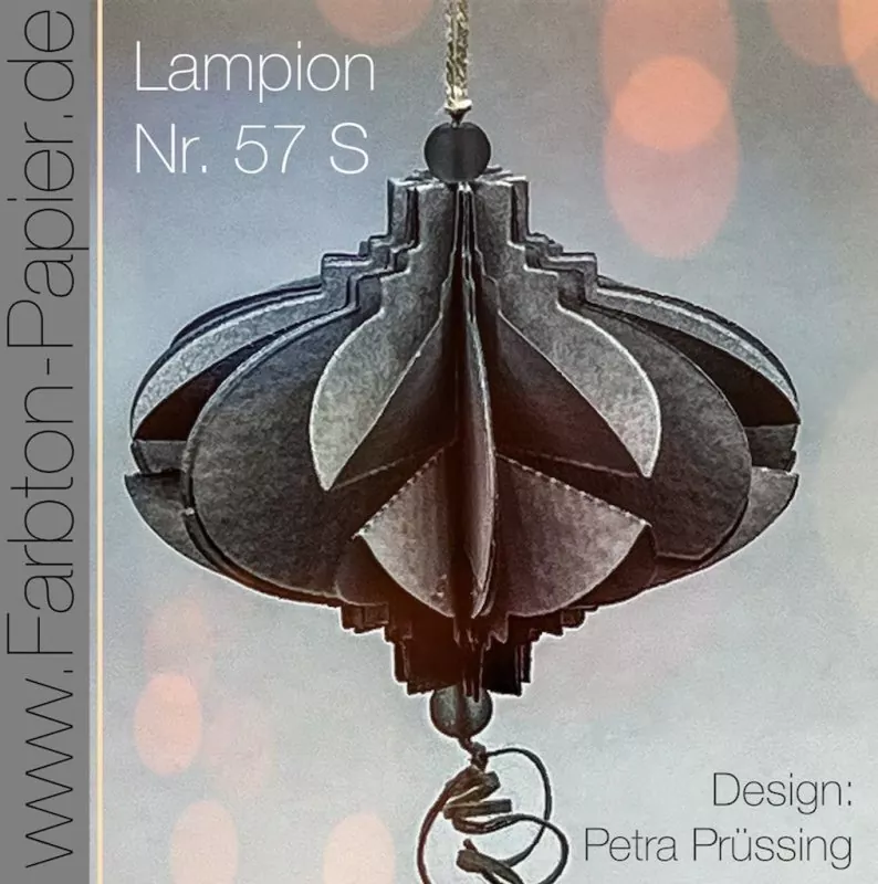 Stanze für Lampion Nr.57 S Stanzenset FarbTon Papier