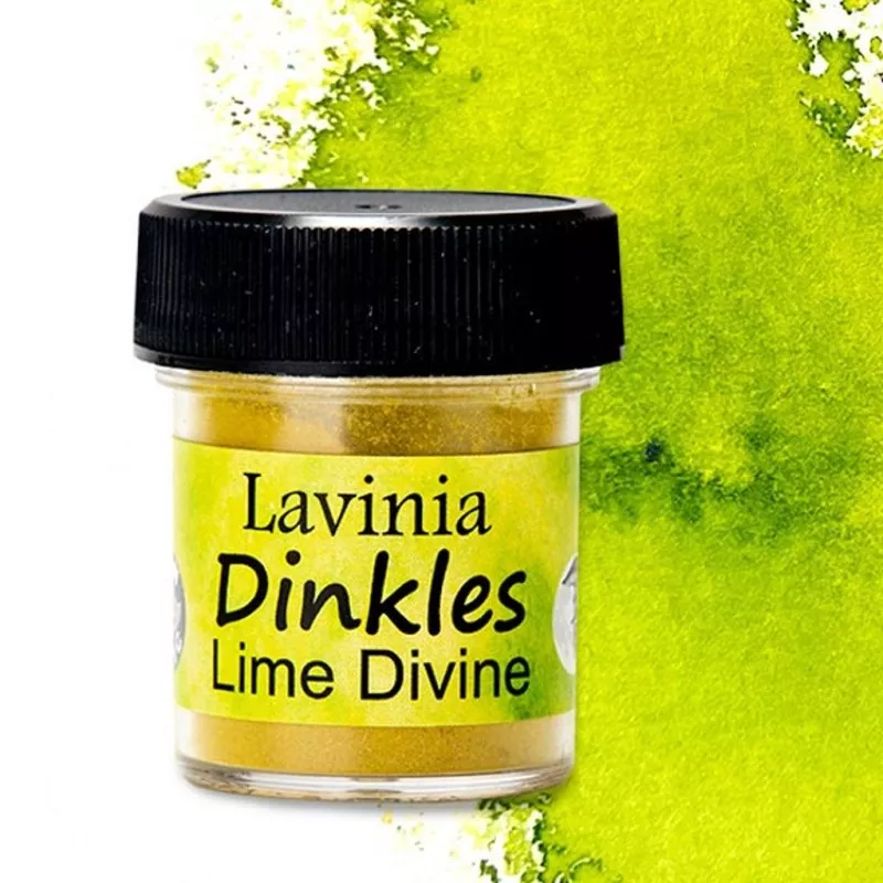 Dinkles Ink Powder Lime Divine Lavinia