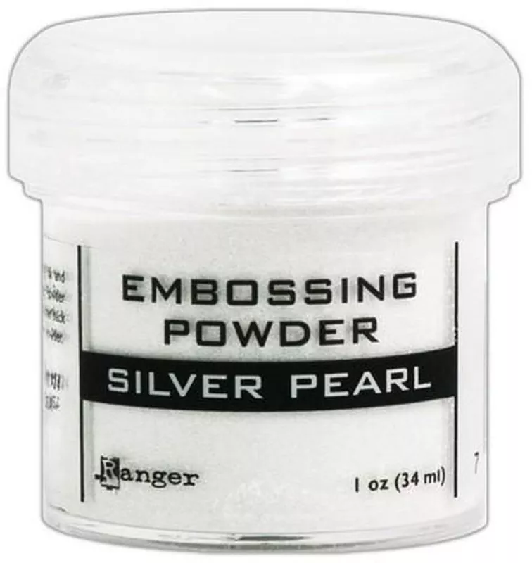 Silver Pearl Embossing Powder Embossing Pulver Ranger
