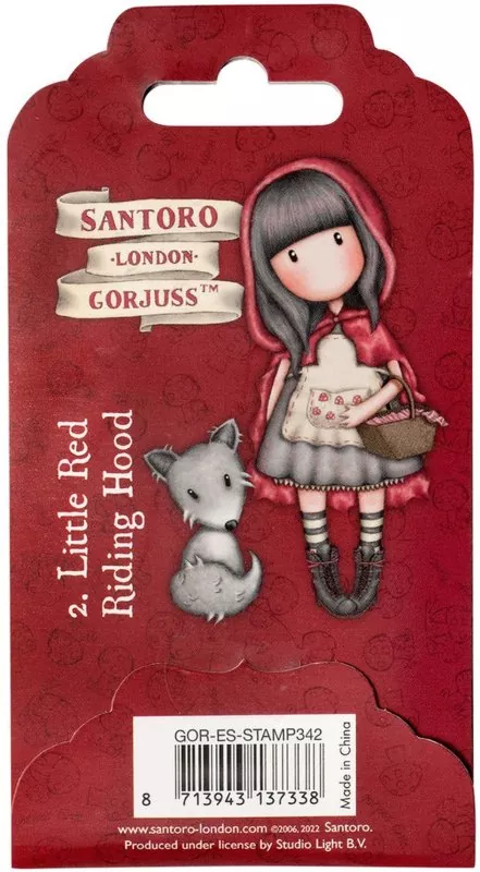 gorjuss rubber stamps Little Red Riding Hood 1
