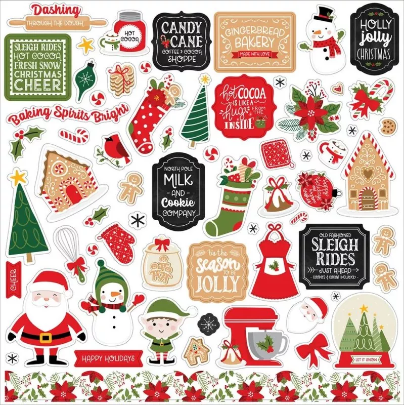 Echo Park Have A Holly Jolly Christmas 12x12 inch collection kit 10