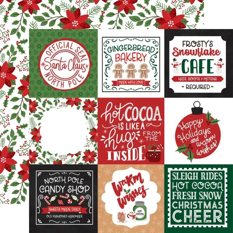 Echo Park Have A Holly Jolly Christmas 12x12 inch collection kit 8