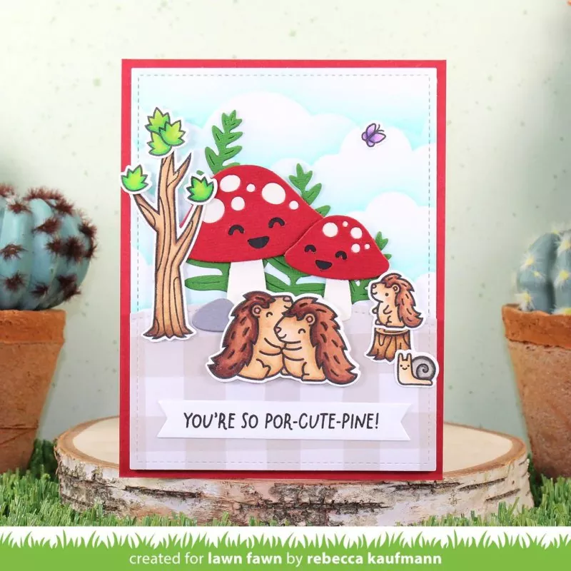 Porcupine for You Stempel Lawn Fawn 7