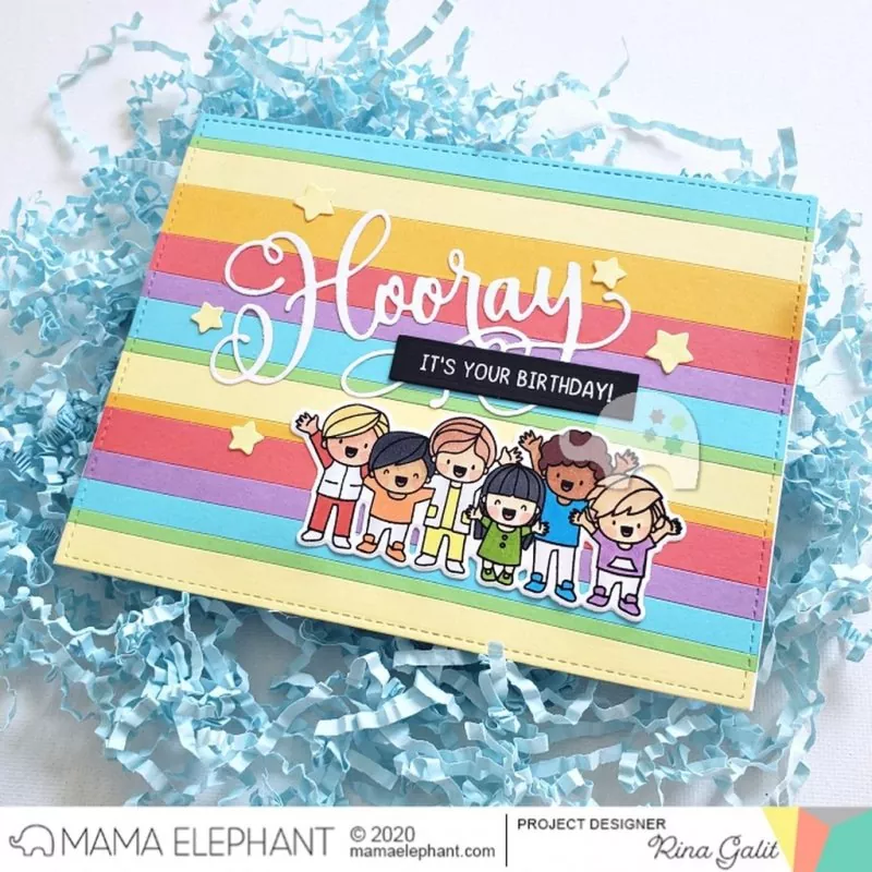 HoorayWishes Clear Stamps Mama Elephant 1