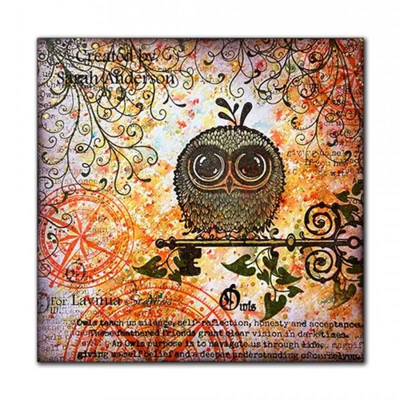Wise Owl Lavinia Clear Stamps 1