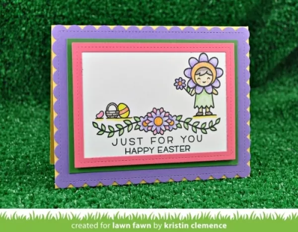 LF1589 EasterParty lawn fawn clear stamps card4