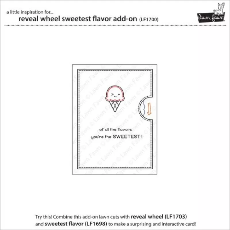 LF1700 lawn fawn cuts reveal wheel sweetest flavor add on example1