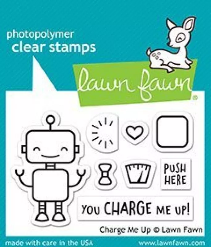 LF1774 ChargeMeUp Clear Stamps Lawn Fawn