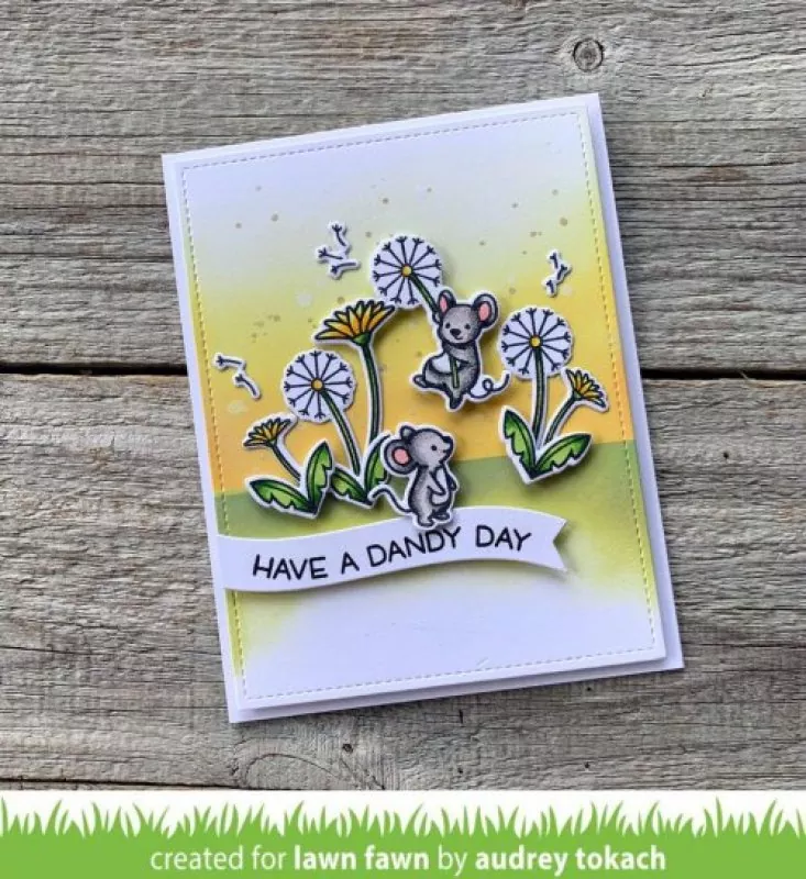 LF2217 DandyDay Clear Stamps Lawn Fawn 5