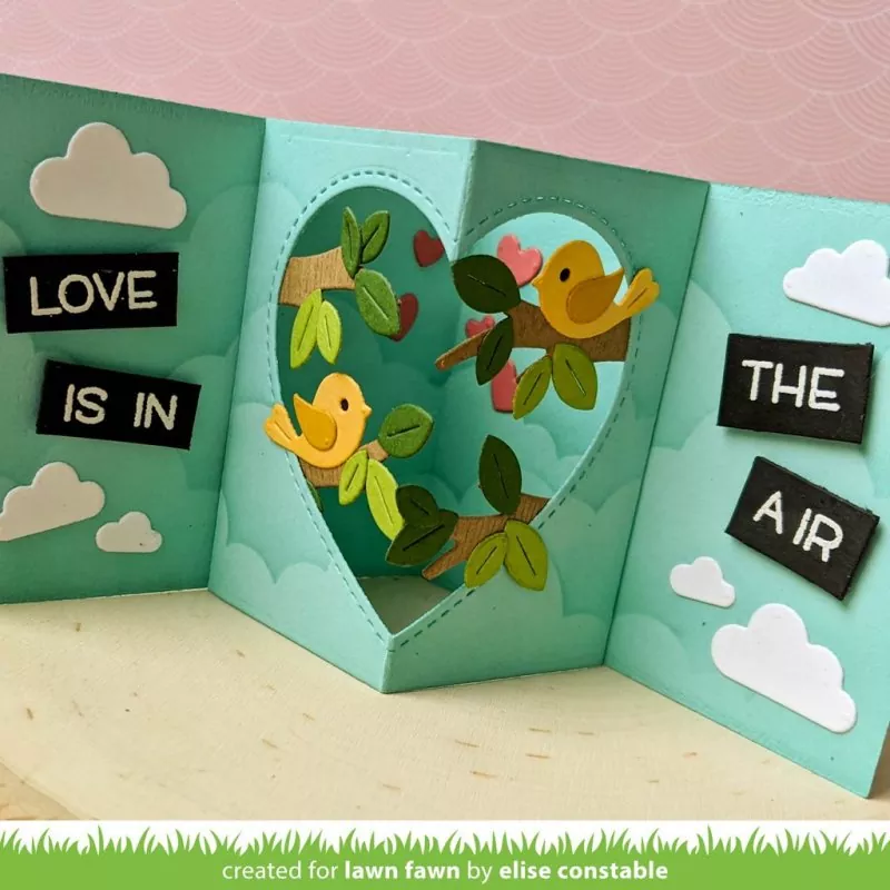 LF2473 Center Picture Wind Card Heart Add-On Stanze Lawn Fawn 4