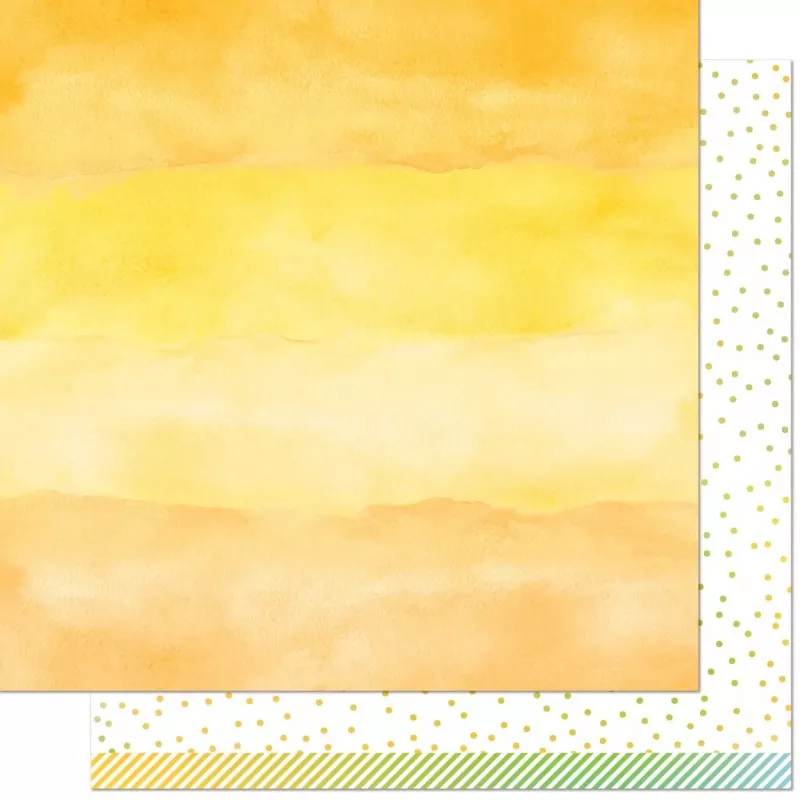 Watercolor Wishes Rainbow Citrine lawn fawn scrapbooking paper