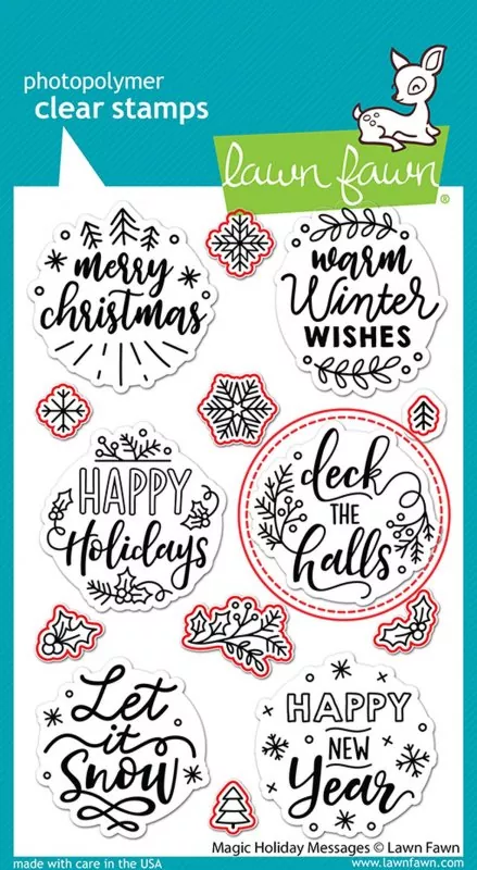 Magic Holiday Messages Stanzen Lawn Fawn 1