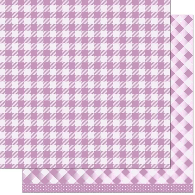 Gotta Have Gingham Rainbow Harriet lawn fawn scrapbooking papier