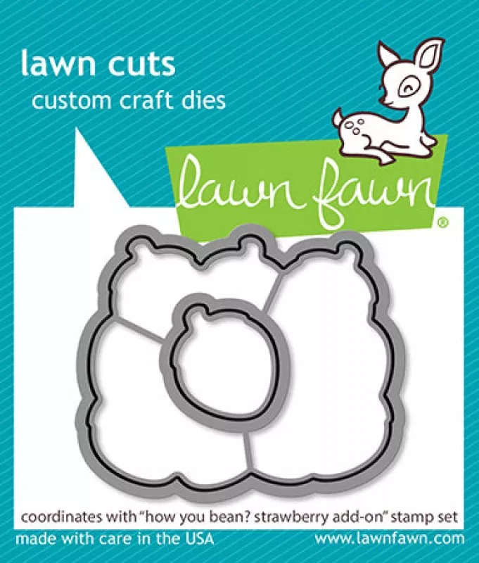 How You Bean? Strawberries Add-On Stanzen Lawn Fawn