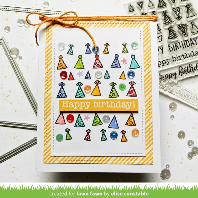 All The Party Hats Stempel Lawn Fawn 2