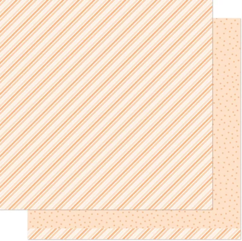 Stripes 'n' Sprinkles Oh My Orange lawn fawn scrapbooking papier