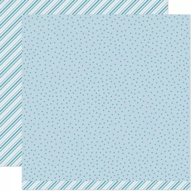 Stripes 'n' Sprinkles Blue Blast lawn fawn scrapbooking papier 1
