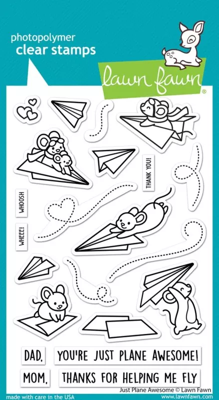 Just Plane Awesome Stempel Lawn Fawn