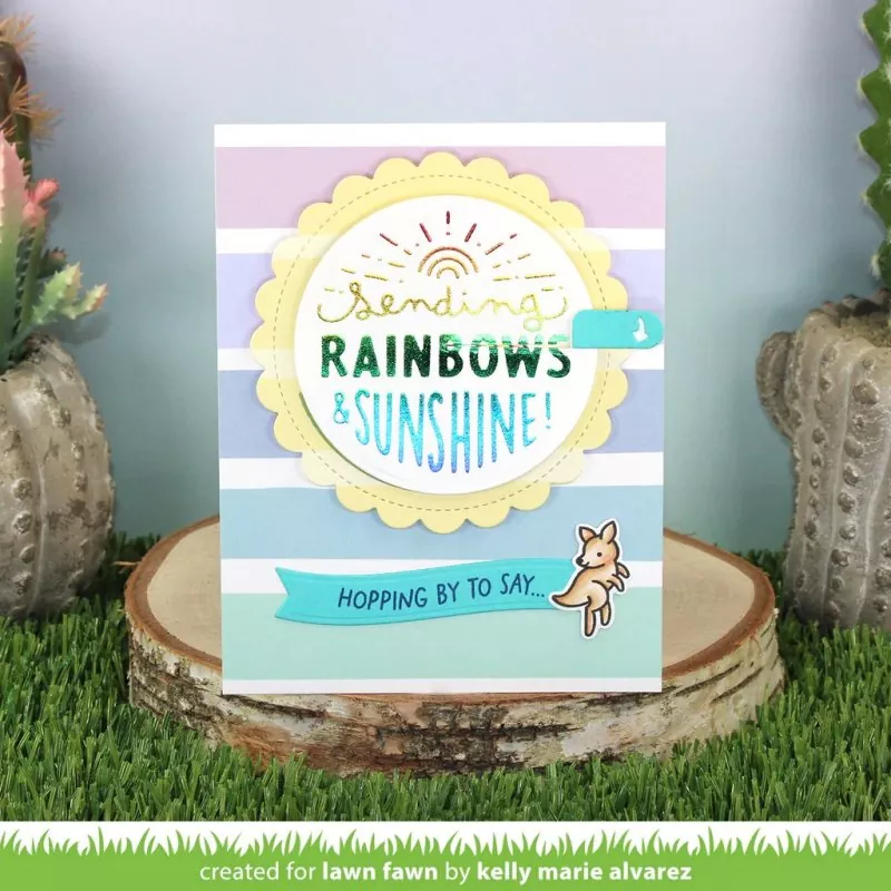 Rainbow Ever After Papier Collection Pack Lawn Fawn 13