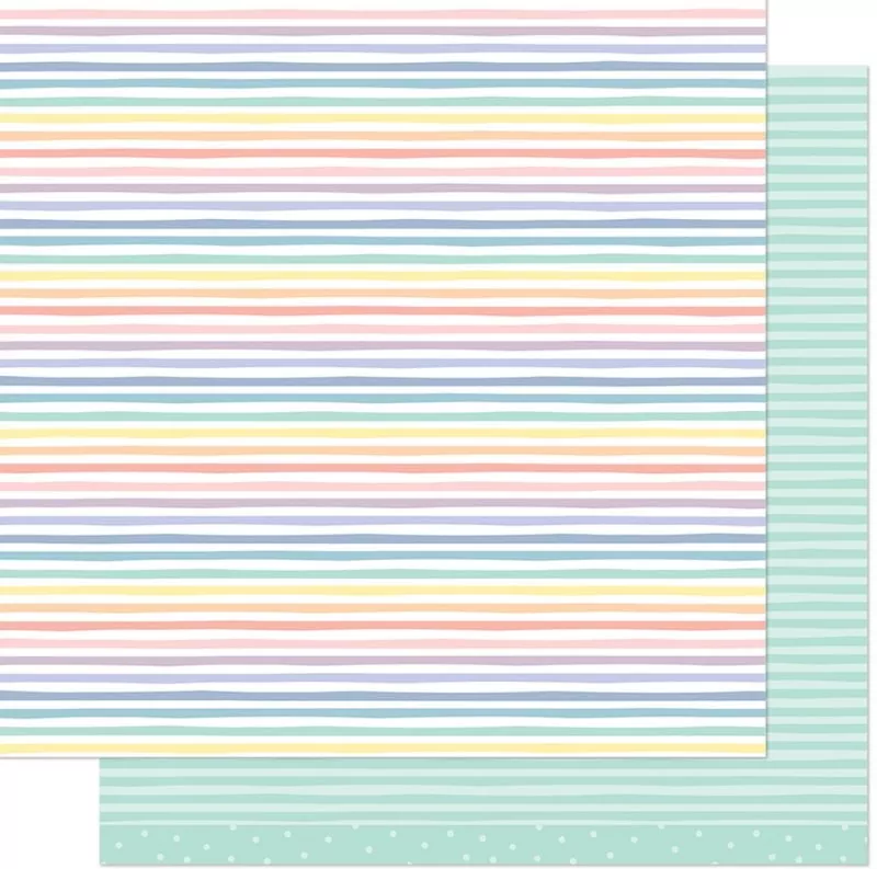 Rainbow Ever After Papier Collection Pack Lawn Fawn 5