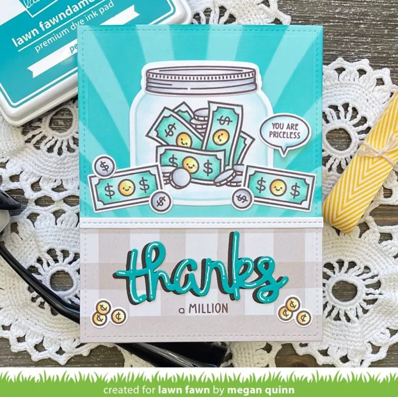 How You Bean? Money Add-On Stempel Lawn Fawn 2