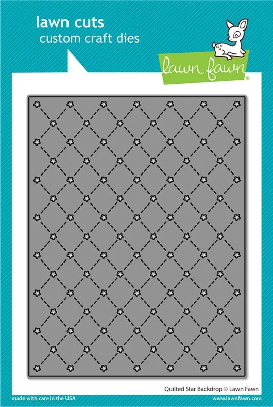 Quilted Star Backdrop Stanzen Lawn Fawn