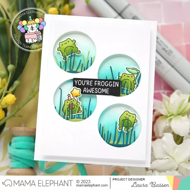 Grass Duo Stanzen Creative Cuts Mama Elephant 1