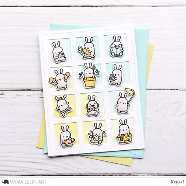 S LITTLE BUNNY AGENDA clear stamps mama elephant Project1