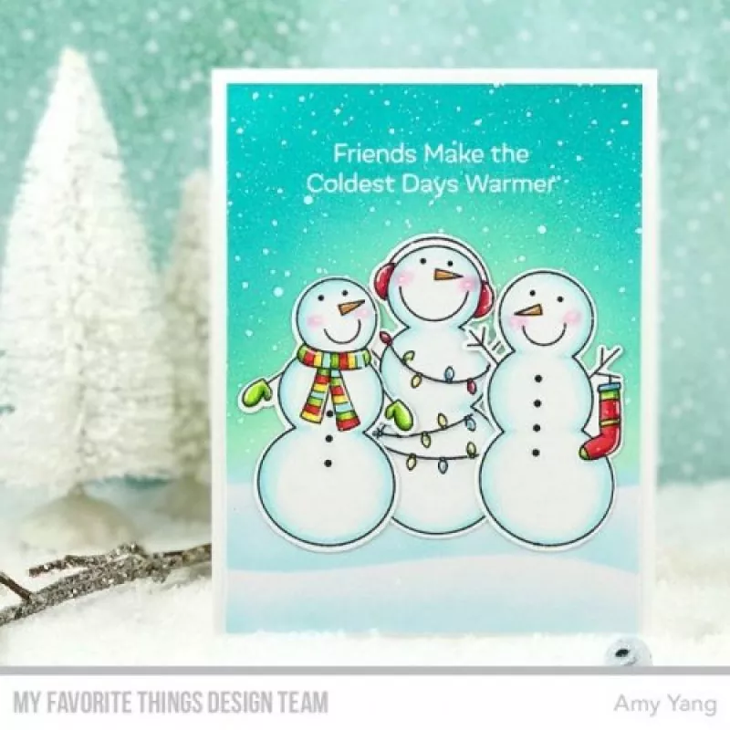 MFT Frosty Friends Clear Stamps 1