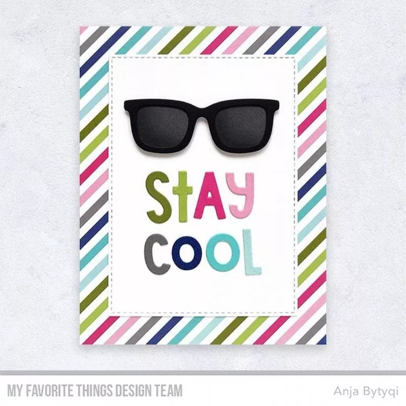 Stay Cool Stanzen My Favorite Things Projekt 2