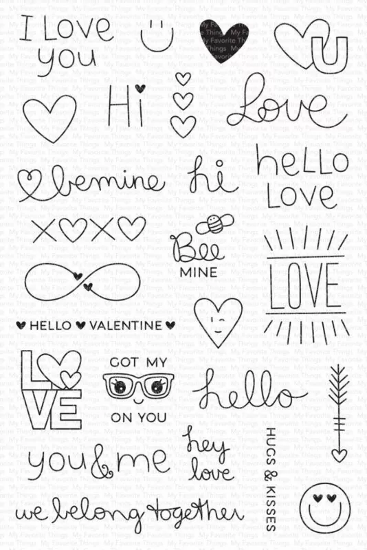 All Kinds of Love Stempel My Favorite Things