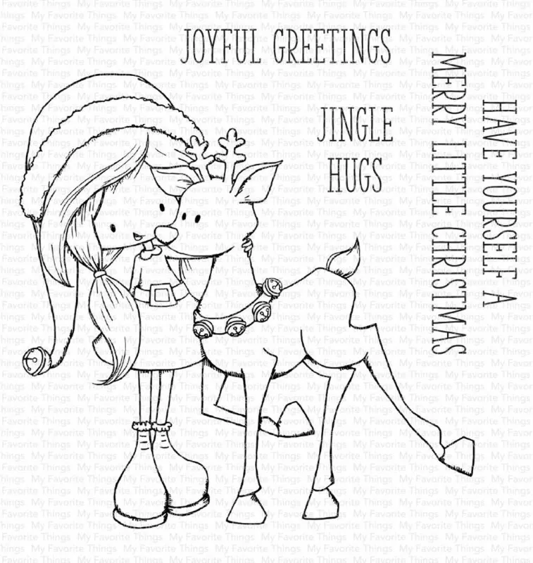 Jingle Hugs Clear Stamps Stempel My Favorite Things
