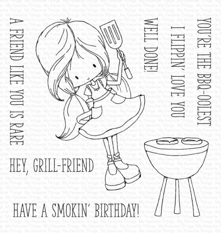 Grill-friend Clear Stamps Stempel My Favorite Things