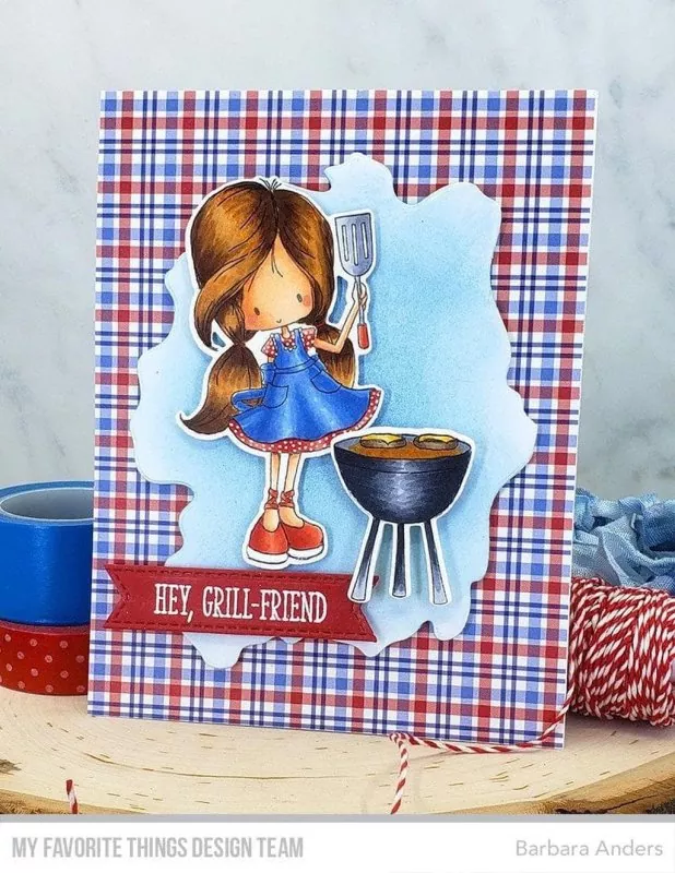 Grill-friend Clear Stamps Stempel My Favorite Things Projekt 2
