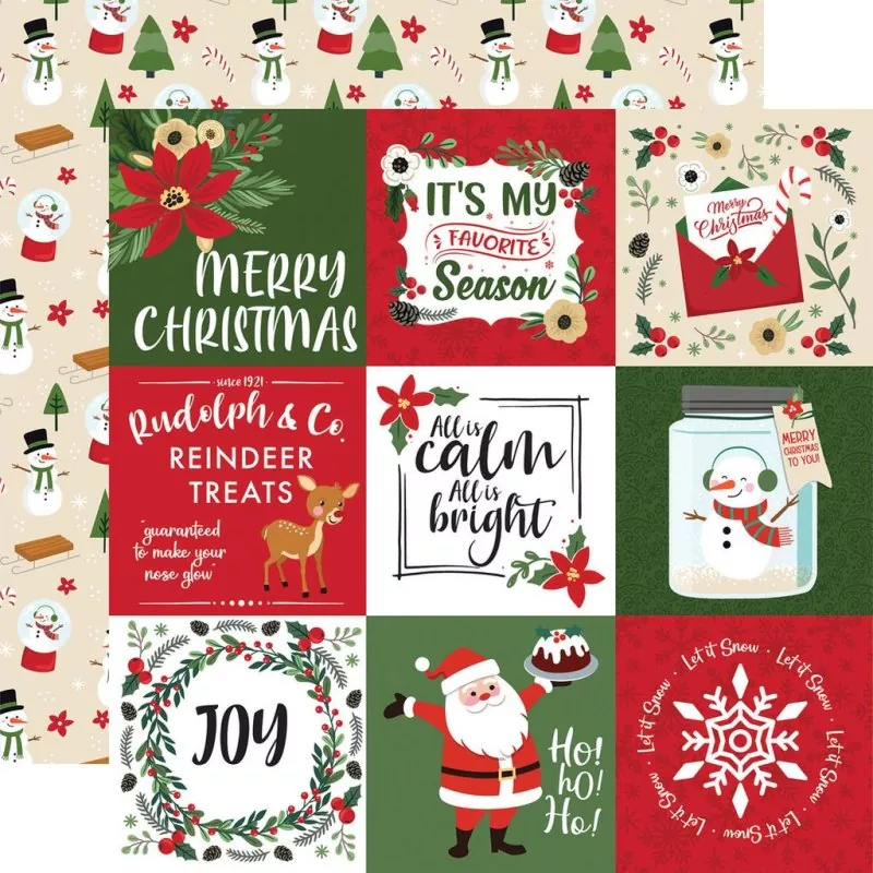 Echo Park The Magic of Christmas 12x12 inch collection kit 8