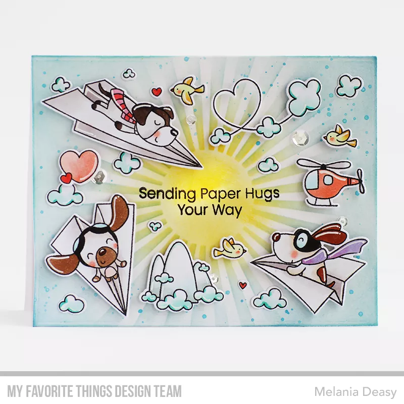 my favorite things Stamp & Die Duo Paper Planes 3