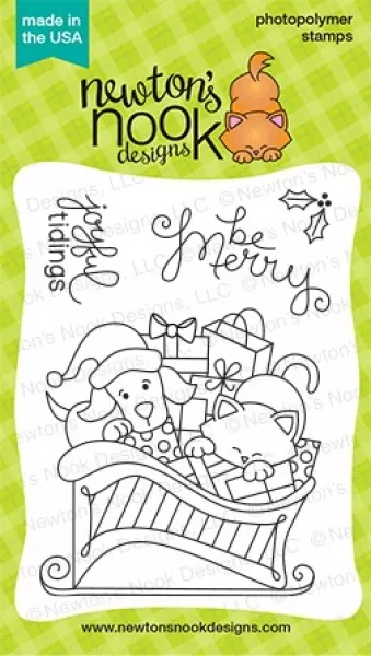 20141005 newtons nook designs clear stamps christmas delivery